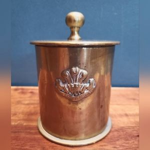 WWII Trench Art Artillery Shell Container